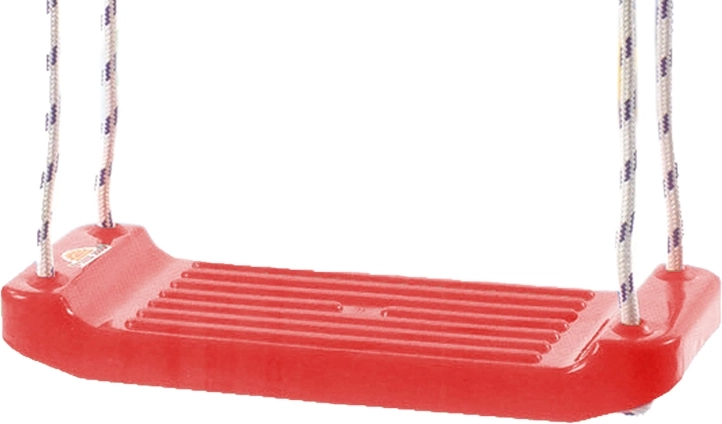 Plastmasas šūpoles dēlītis, sarkanas