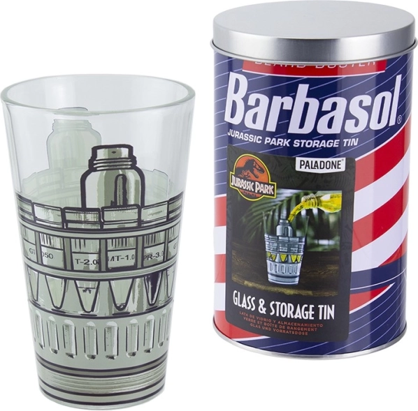 JURAS PERIODA glāze 450 ml dāvanu skārdenē BARBASOL