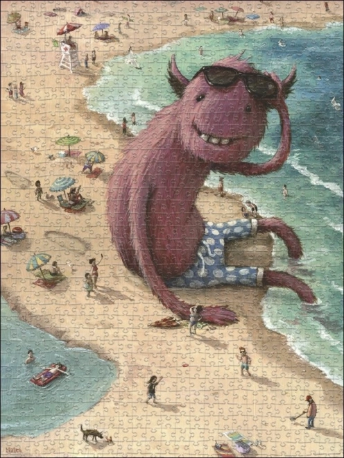 Puzzle Lazy Beach 1500 pieces by Heye