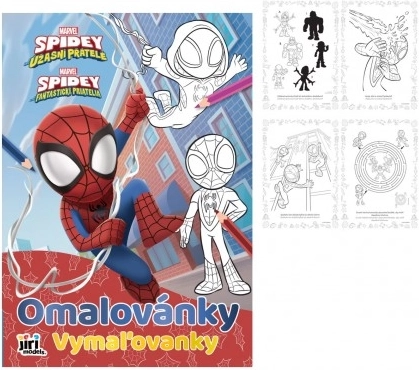 SPIDEY Coloring Book A4