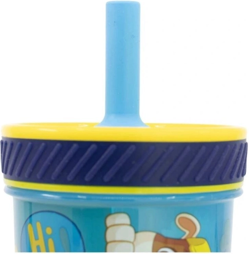 Comfortable drinking through a straw