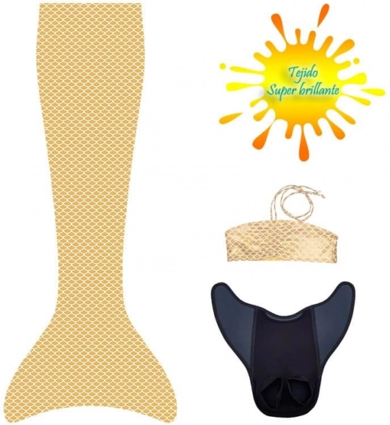 Komplekts ar asti un bikini Aquaris Sunny