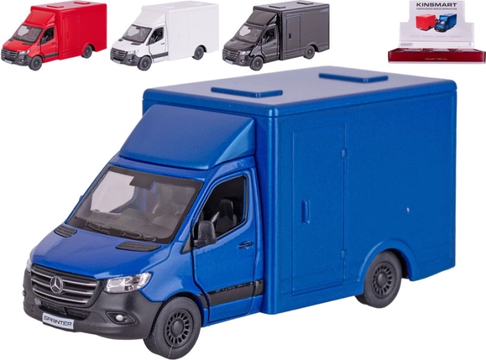 Metāla furgona modelis MERCEDES-BENZ Sprinter 1:48 Kinsmart