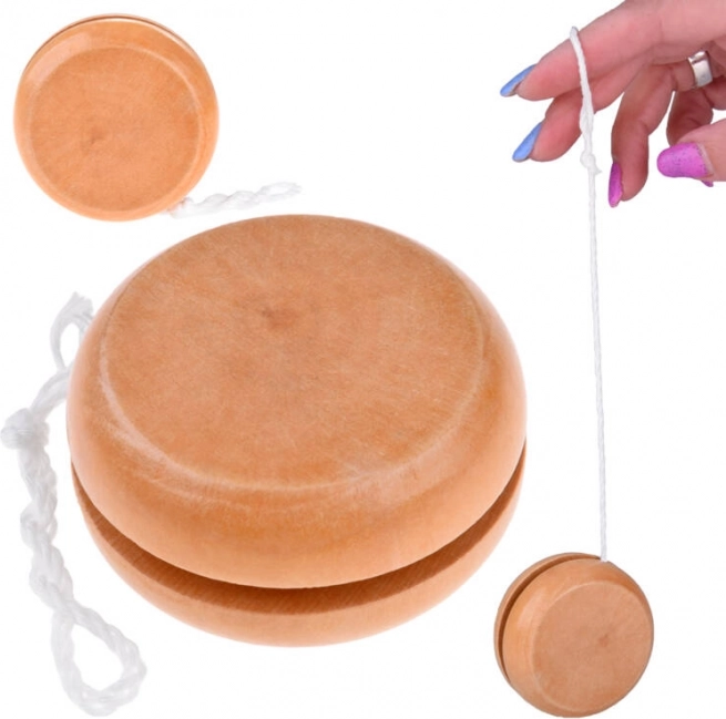 Natural Wood Yo-Yo