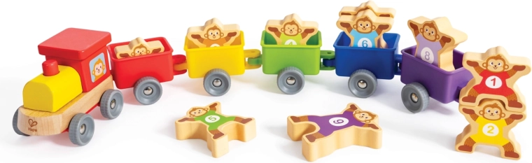 Train with Monkeys and Numbers