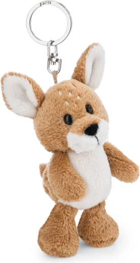 Nici keychain little deer René 10 cm green edition