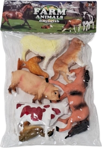 Farm animal figurine set