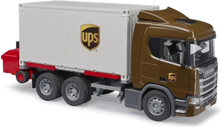 Detalizēts Scania modelis UPS krāsās