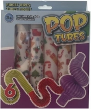 Fidget caurulīte ar gaismas efektu