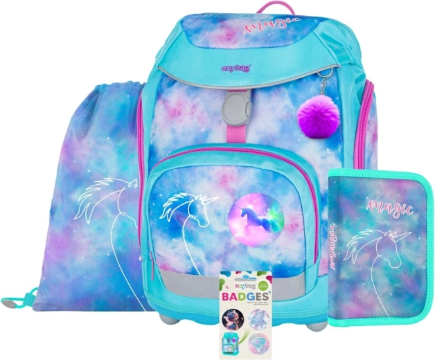 Skolas komplekts OXY Sherpy Unicorn, 4 daļas
