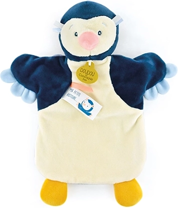 Plush Penguin Hand Puppet 25 cm