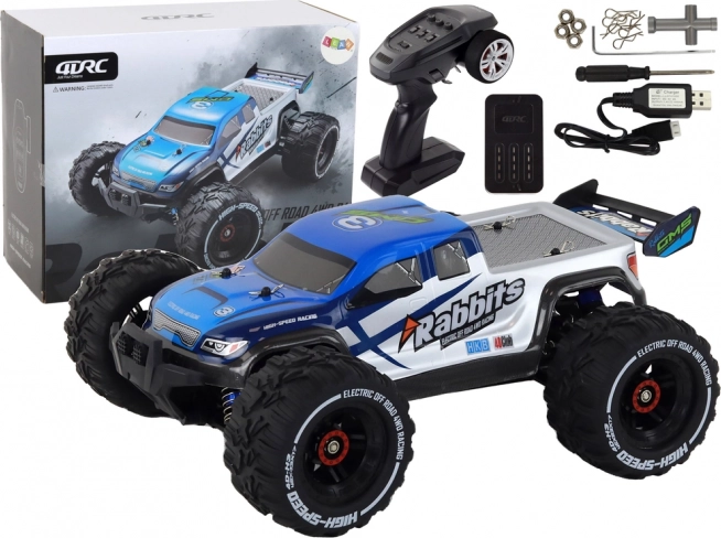 RC apvidus auto RABBITS 4x4 zils 2.4G
