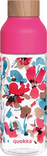 Quokka Ice Red Flowers Drinking Bottle 720 ml