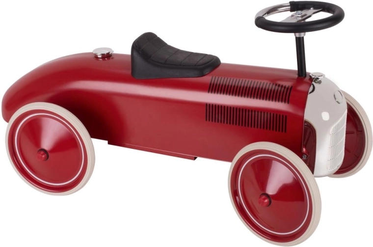 Goki Vintage līdzsvara velosipēds, tumši sarkans