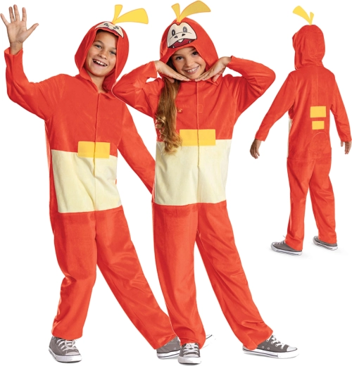Kigurumi kostīms POKEMON Fuecoco bērniem 127–136 cm (7–8 gadi)
