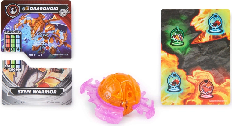 Exclusive Spinning Dragonoid with ripcord launcher