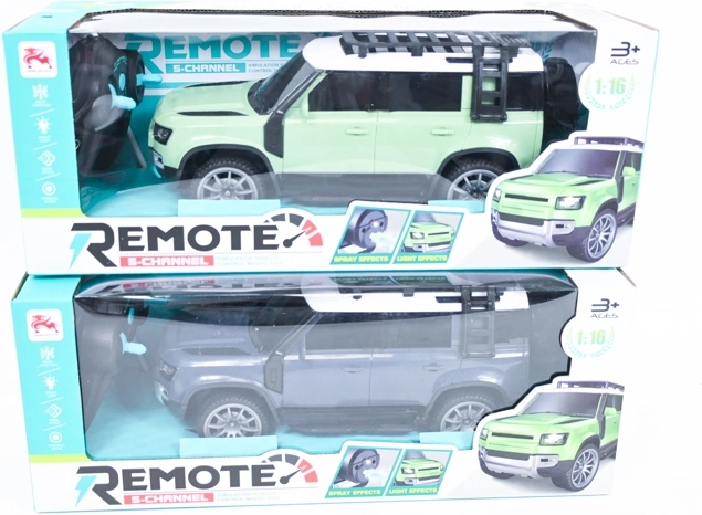 RC off-road car with battery