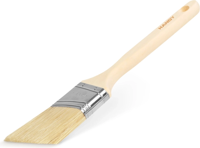 Flat paint brush with wooden handle, 63 mm