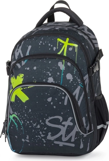 Student Backpack Oxy Scooler Graffiti Blue