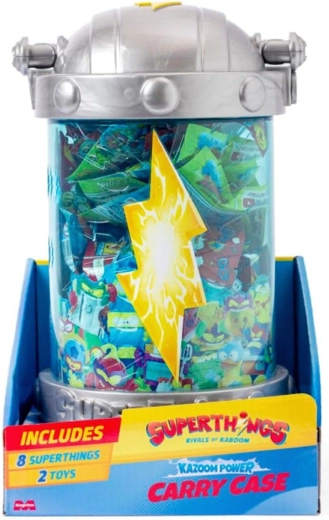 SuperThings Kazoom Power portable figure case + 8 surprises