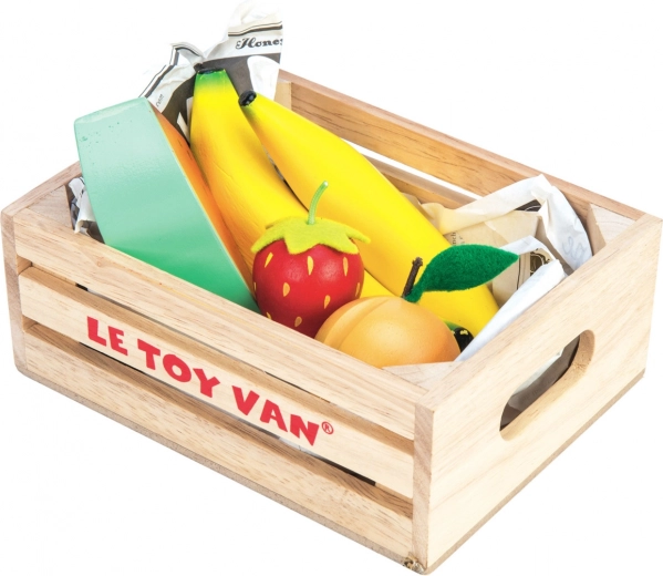 Practical wooden crate for play and storage