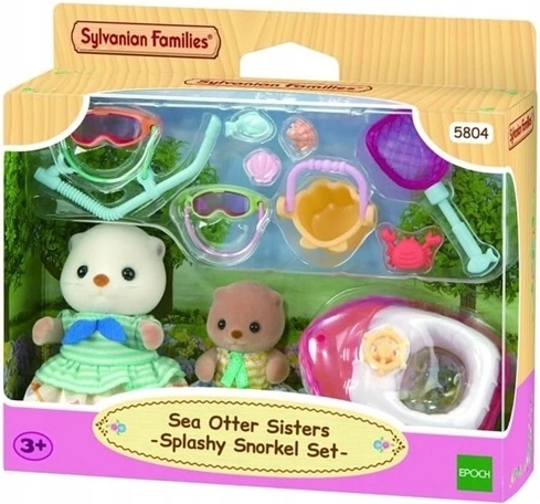 Sylvanian Families jūras ūdru māsas atvaļinājumā
