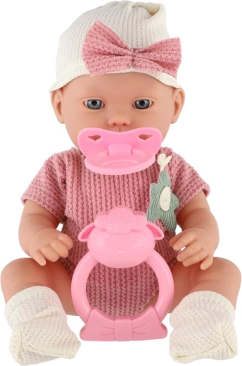 Pacifier and rattle included