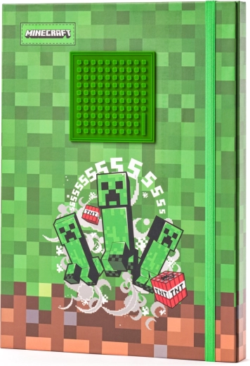 A4 kartona mapes Pixie Crew & Minecraft