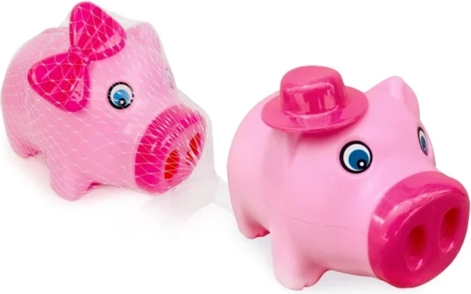 Pink piggy bank