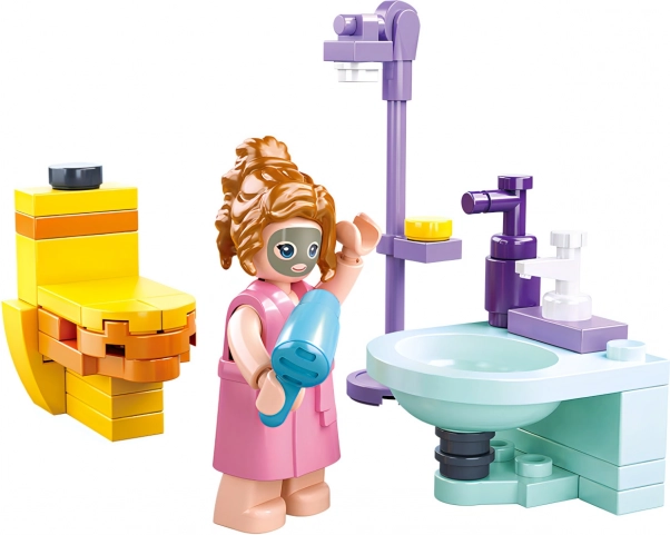 Sluban Girls Dream vannasistabas būvēšanas komplekts