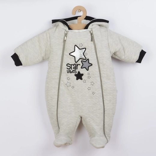 Ziemas zīdaiņu kombinezons ar kapuci Koala Star Vibes rozā