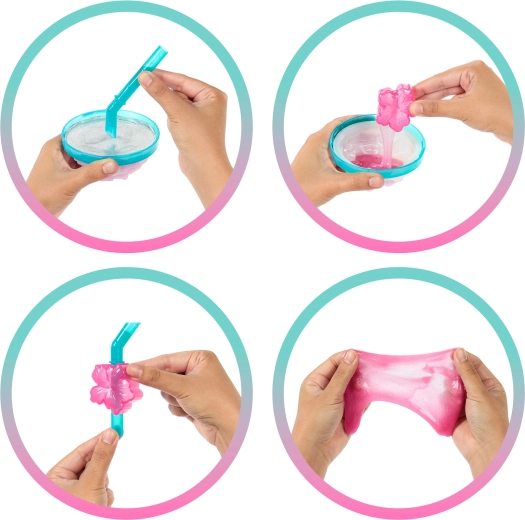 Slime and reusable “ice cubes”
