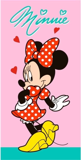 Minnie pludmales dvielis - 1 gab.
