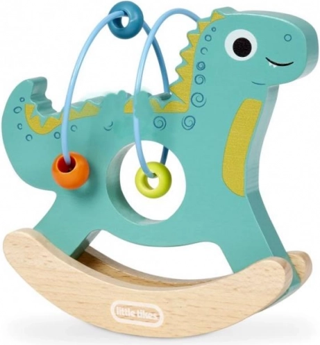 Little Tikes koka šūpojošais dzīvnieciņš ar krellītēm
