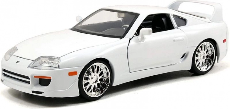 Metāla automašīnas modelis 1995 Toyota Supra Ātrs un bez žēlastības 1:24 Jada Toys