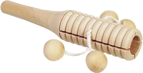 Acoustic block with four beads