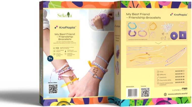 Kraftopia Friendship Bracelets – Creative Kit