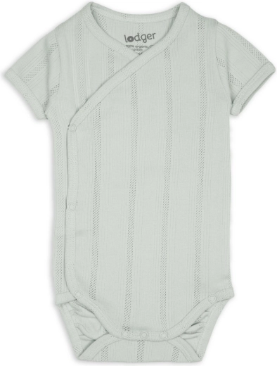 Lodger short-sleeve bodysuit pointelle silk, size 56