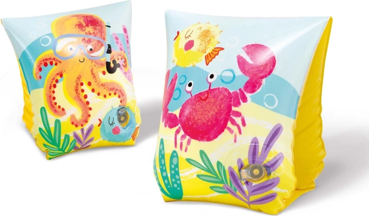 Cheerful sea motifs for better visibility