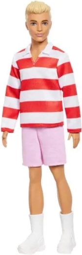 Barbie Ken Fashionistas Doll in a Striped Hoodie
