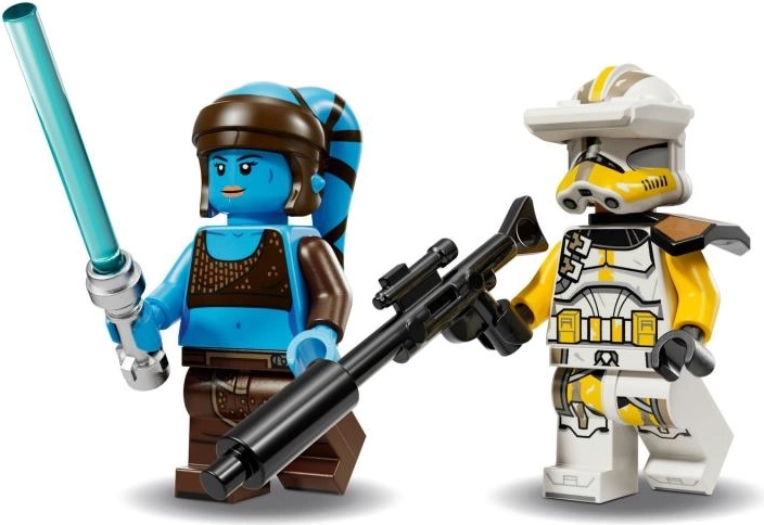 Ikoniskas minifigūras un bagātīgs aprīkojums
