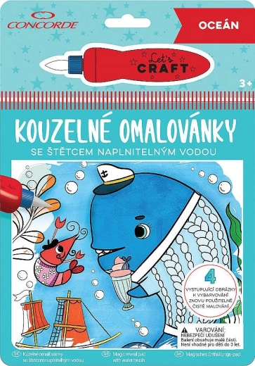 Burvīgās krāsojamās lapas CONCORDE Okeāns