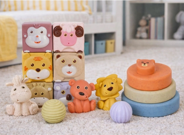 Dažādas faktūras un formas maņu attīstībai