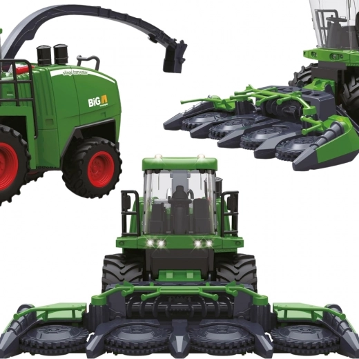 Woopie remote-controlled combine 1:24 with lights, sounds and smoke effect