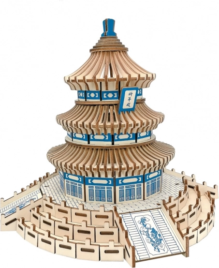 Koka 3D puzle – Debesu templis