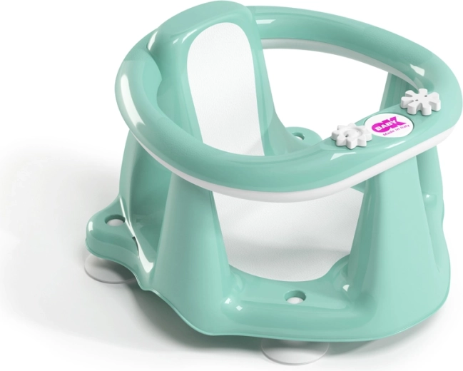 Ok Baby Flipper Evolution neslīdošs vannas sēdeklītis ar piesūcekņiem 6–15 mēnešiem, sky blue