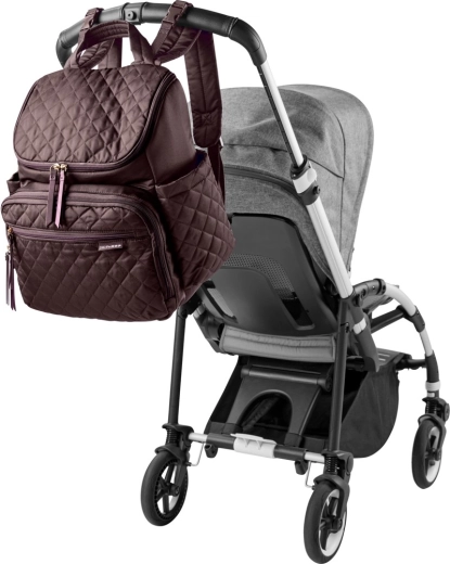 Comfort on your back and on the stroller