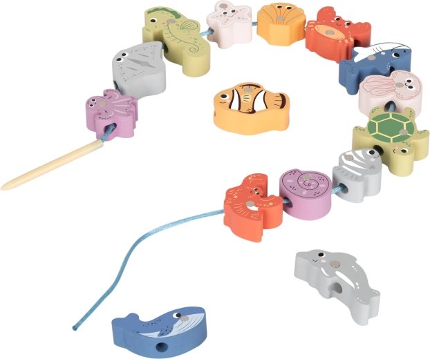 Jūras formu vītņošana smalkajai motorikai