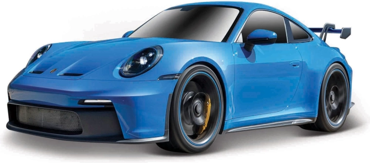 Maisto Porsche 911 GT3 īpašais izdevums 2022 1:18 zilā krāsā