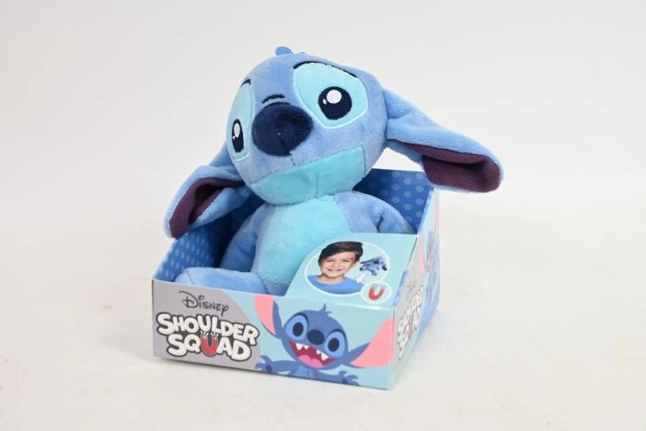 Disney Stitch plecu plīša rotaļlieta 12 cm